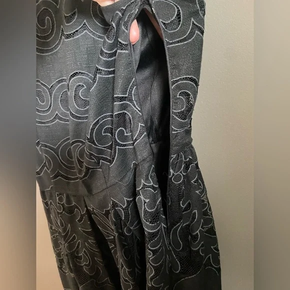 Banjul Lace Swirl Mini Dress - Picture 3 of 5